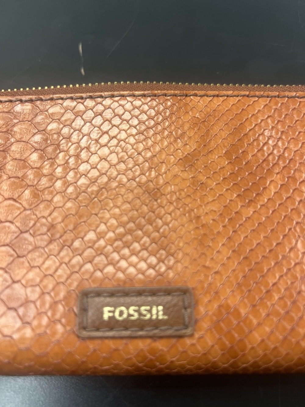 Fossil reptile print wallet - Picture 2 of 4
